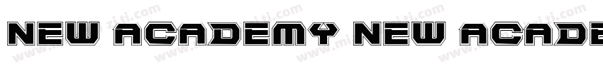 NEW ACADEMY NEW ACADEMY字体转换